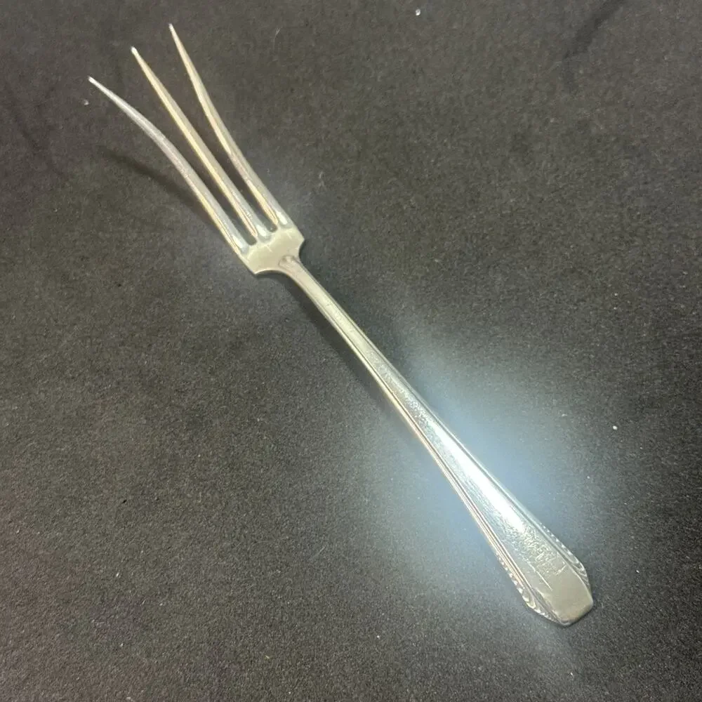 Vintage Sterling Silver Lemon Fork Cascade by Towle No Mono 5.5”